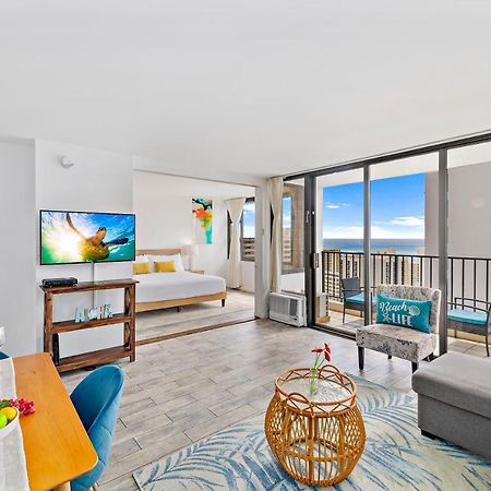 1Br With Great Ocean Views, 1 Block To Waikiki Beach Honolulu Eksteriør bilde