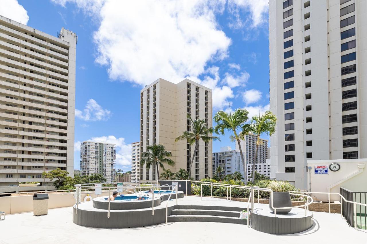 1Br With Great Ocean Views, 1 Block To Waikiki Beach Honolulu Eksteriør bilde