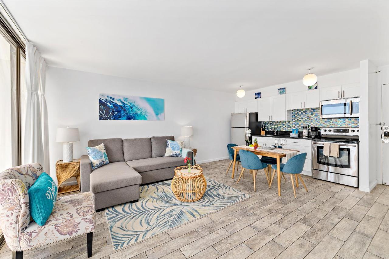 1Br With Great Ocean Views, 1 Block To Waikiki Beach Honolulu Eksteriør bilde