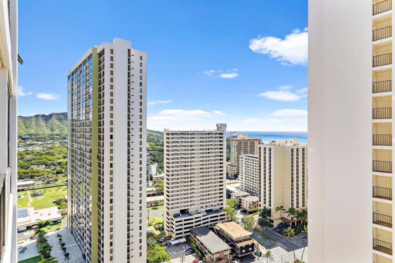 1Br With Great Ocean Views, 1 Block To Waikiki Beach Honolulu Eksteriør bilde
