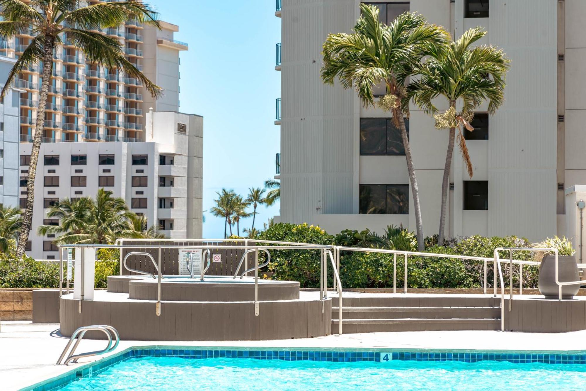 1Br With Great Ocean Views, 1 Block To Waikiki Beach Honolulu Eksteriør bilde