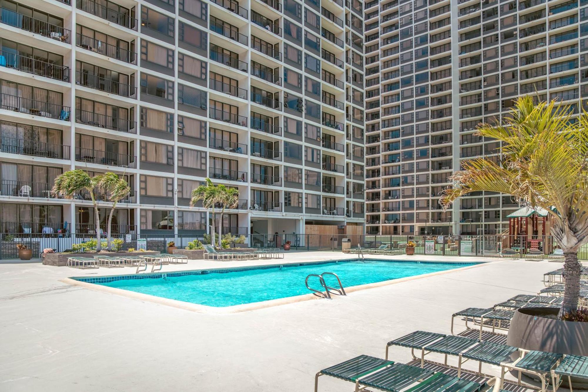 1Br With Great Ocean Views, 1 Block To Waikiki Beach Honolulu Eksteriør bilde