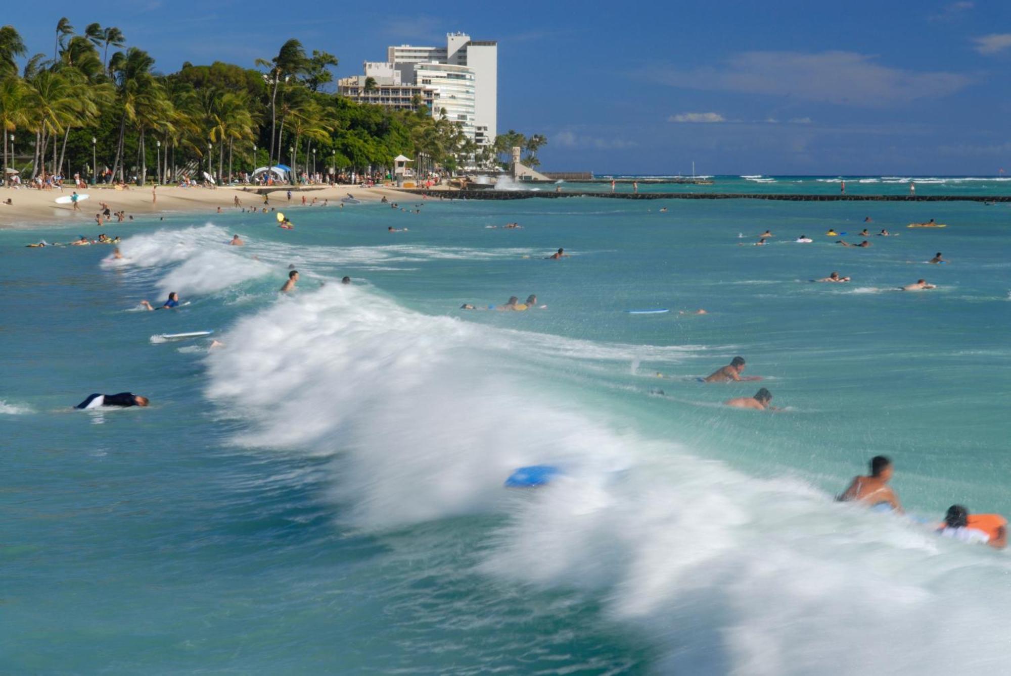 1Br With Great Ocean Views, 1 Block To Waikiki Beach Honolulu Eksteriør bilde