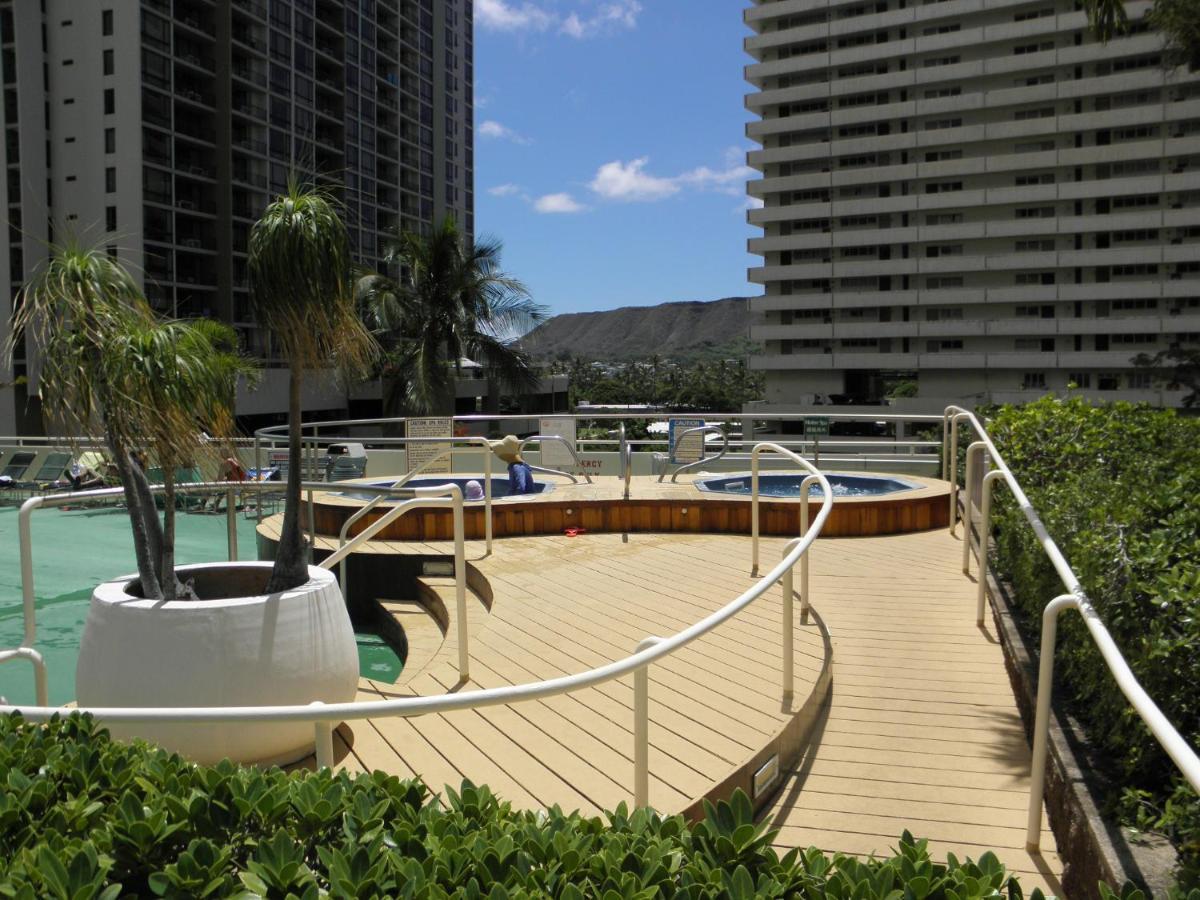 1Br With Great Ocean Views, 1 Block To Waikiki Beach Honolulu Rom bilde